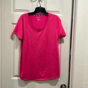 Champion, hot pink T-shirt size XL